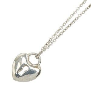 Tiffany Heart Lock Necklace Silver Co